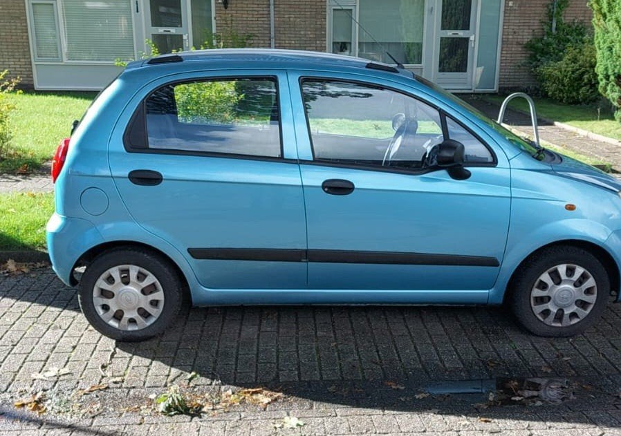 Chevrolet Matiz 0.8 AUT 2006 Blauw, Auto's, Blauw, Origineel Nederlands, 51 pk, Particulier