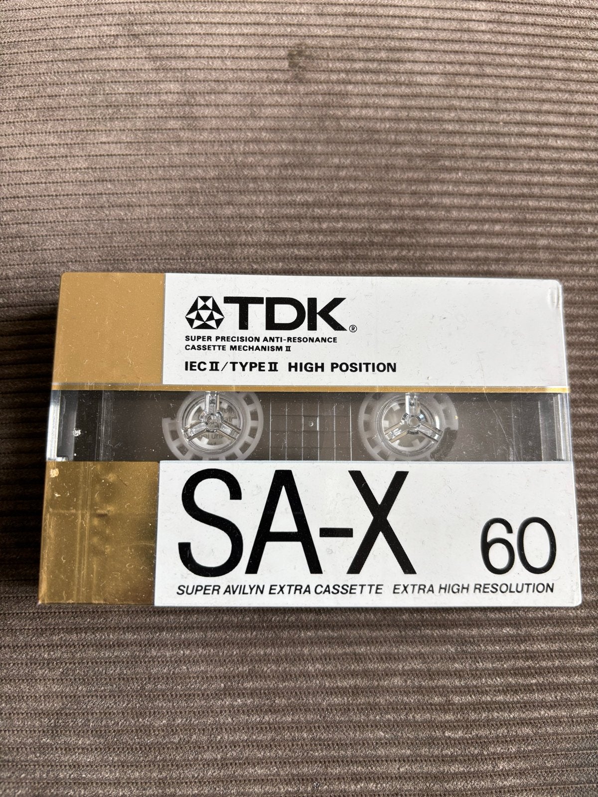 TDK SA-X 60 Cassettebandje - Nieuw in verpakking, Cd's en Dvd's, Cassettebandjes, Overige genres, 1 bandje, Ophalen of Verzenden
