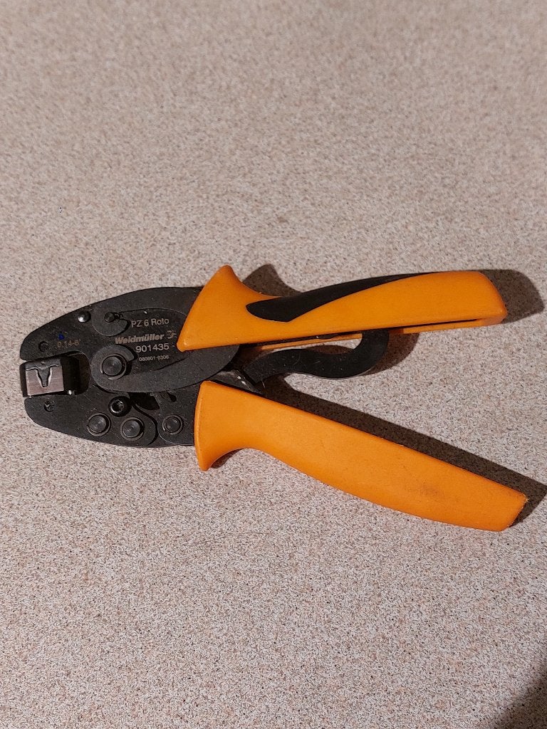 Weidmuller PZ 6 Roto Crimptang (Geblokkeerd)   µ1s, Ophalen of Verzenden
