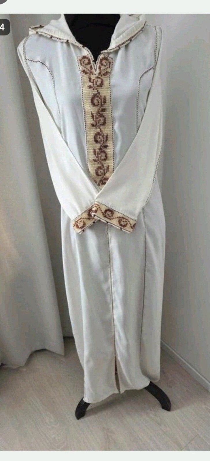 Nieuwe Witte  Marokkaanse jelaba (Bruid ,Kaftan, Kleding | Dames, Overige typen, Wit, Nieuw, Ophalen of Verzenden