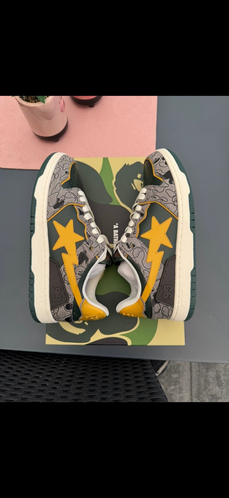 Bape sk8 sta #7 M2, Ophalen, Overige kleuren, Sneakers of Gympen, Zo goed als nieuw
