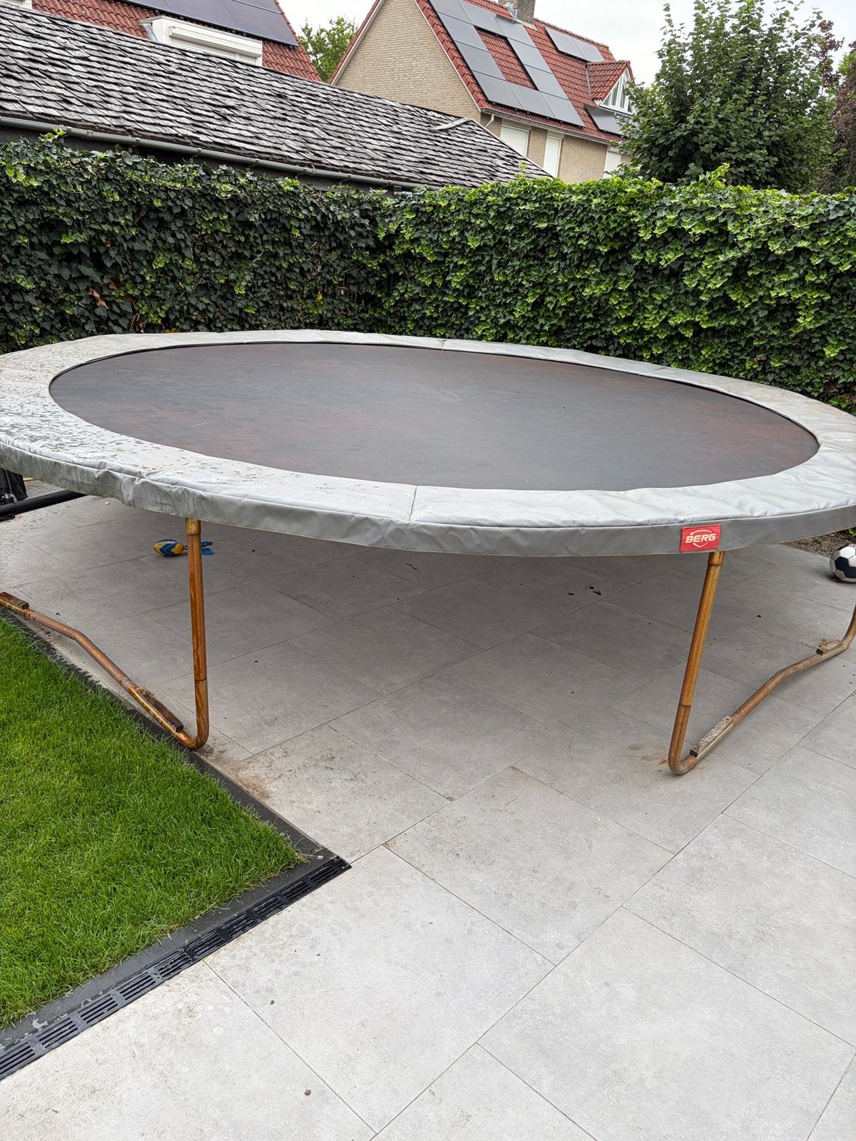 Te koop trampoline merk Berg, Ophalen, Gebruikt