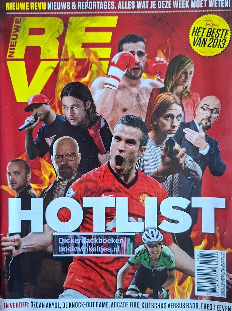 Nieuwe Revu nr 50/51, 2013; Faberyayo, Robin van Persie, Verzamelen, Ophalen of Verzenden, Gebruikt, Boek, Tijdschrift of Artikel