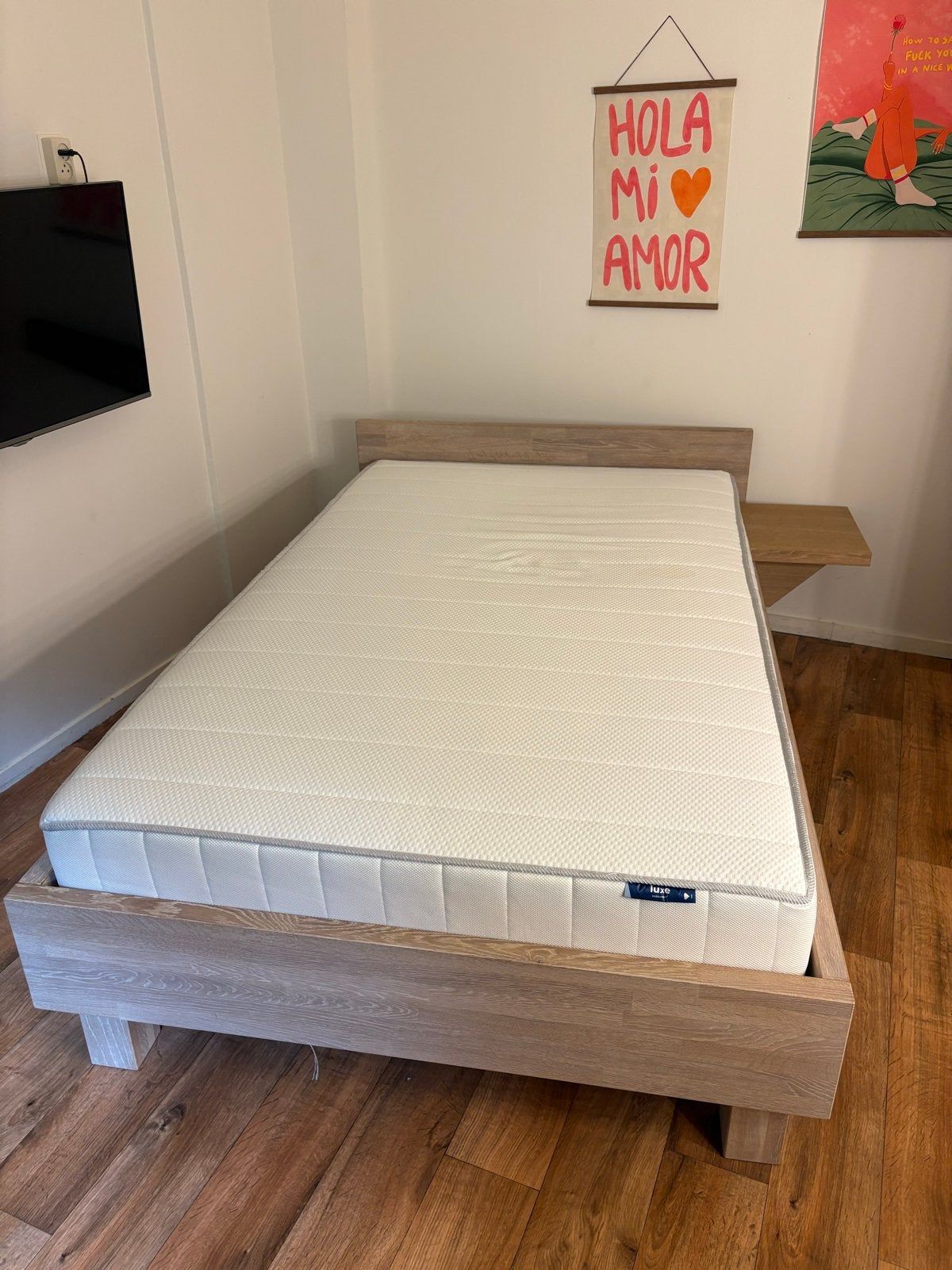 Zo goed als nieuw pocketveer matras 120x200 cm, Huis en Inrichting, Slaapkamer | Matrassen en Bedbodems, Ophalen, Zo goed als nieuw