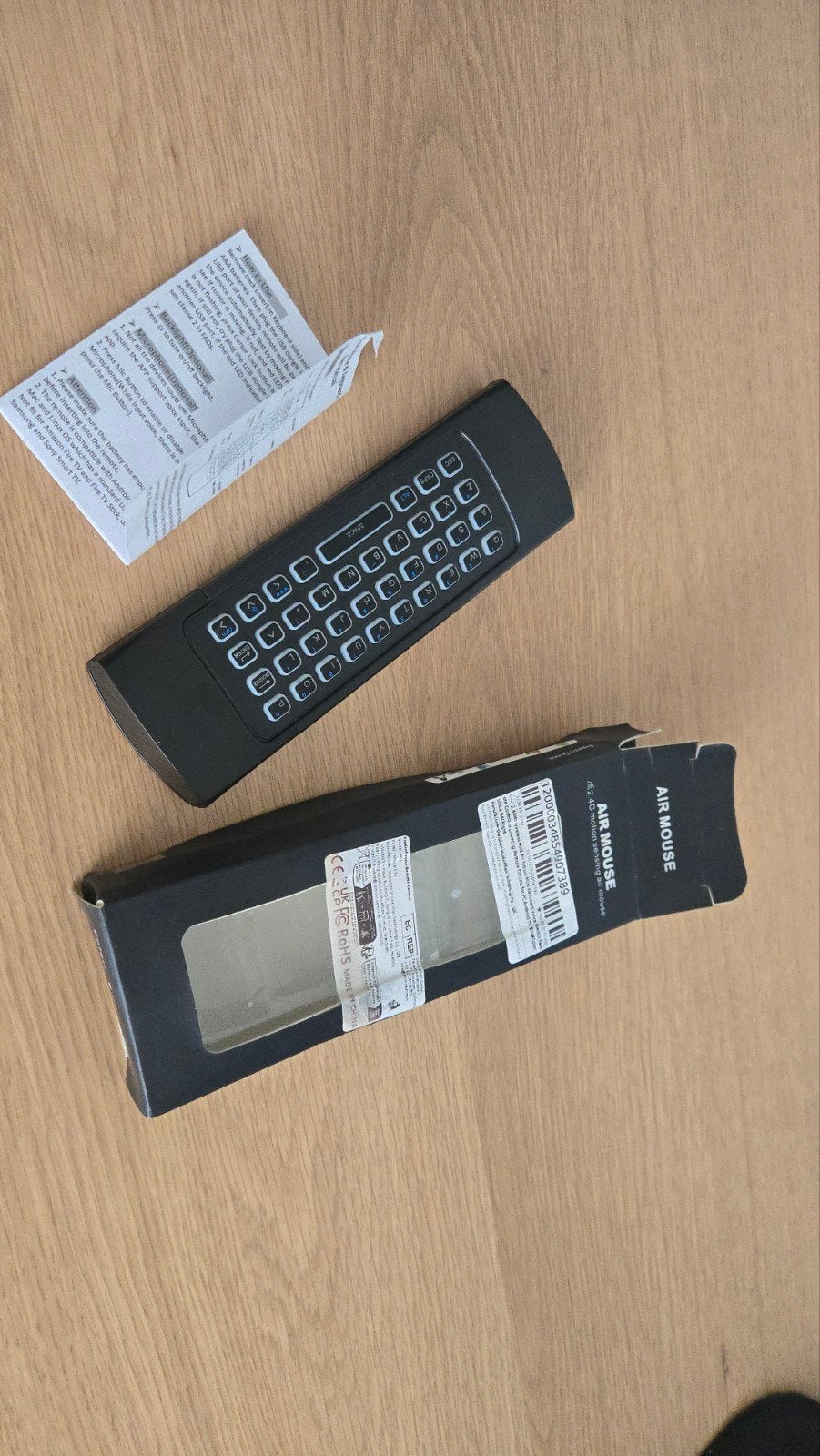 MX3 airmouse Backlitx(verlichting), Ophalen of Verzenden, Nieuw, Universeel, Tv