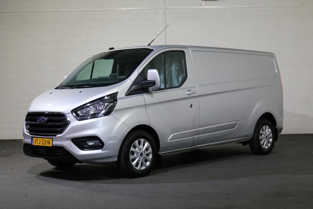 Ford Transit Custom 2.0 TDci 130pk L2 H1 Limited Automaat Ai, Auto's, Bestelauto's, Euro 6, 4 cilinders, Bedrijf, Diesel
