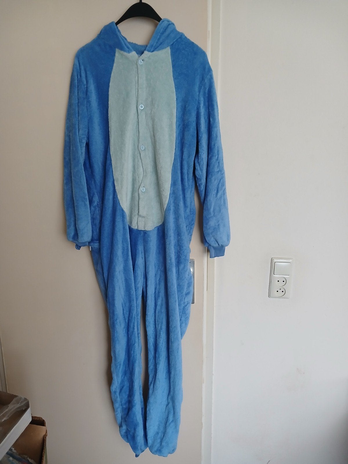 onesie, Ophalen of Verzenden, Zo goed als nieuw, Maat 38/40 (M), Blauw