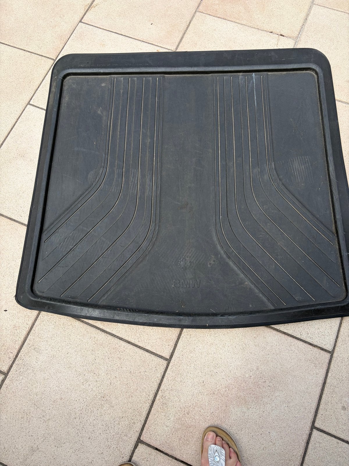 Originele BMW 2 Serie Kofferbakmat - Rubber, Ophalen of Verzenden, Gebruikt