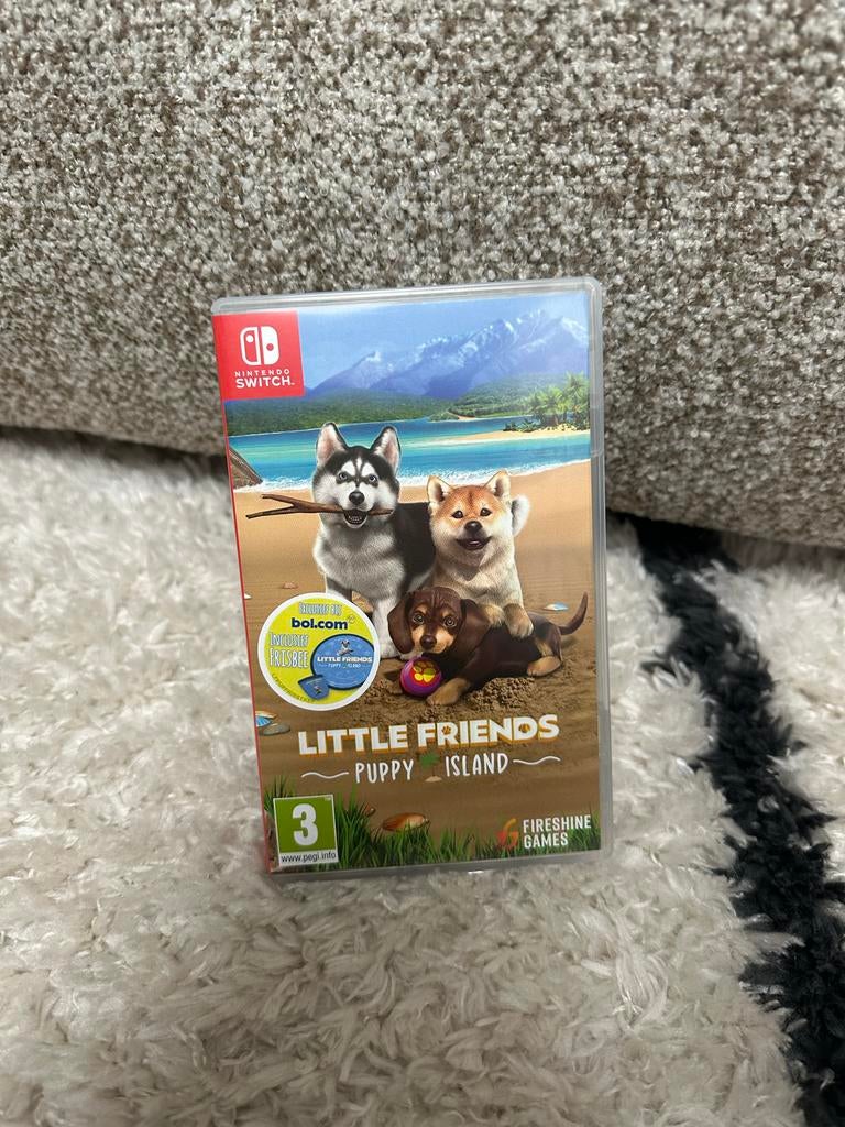 Little Friends Puppy Island Switch met frisbee, 1 speler, Eén computer, Ophalen of Verzenden, Zo goed als nieuw