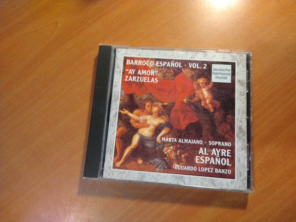 CD  Barroco Español · Vol. 2 - Ay Amor Zarzuelas, Ophalen of Verzenden, Classicisme, Zo goed als nieuw, Kamermuziek
