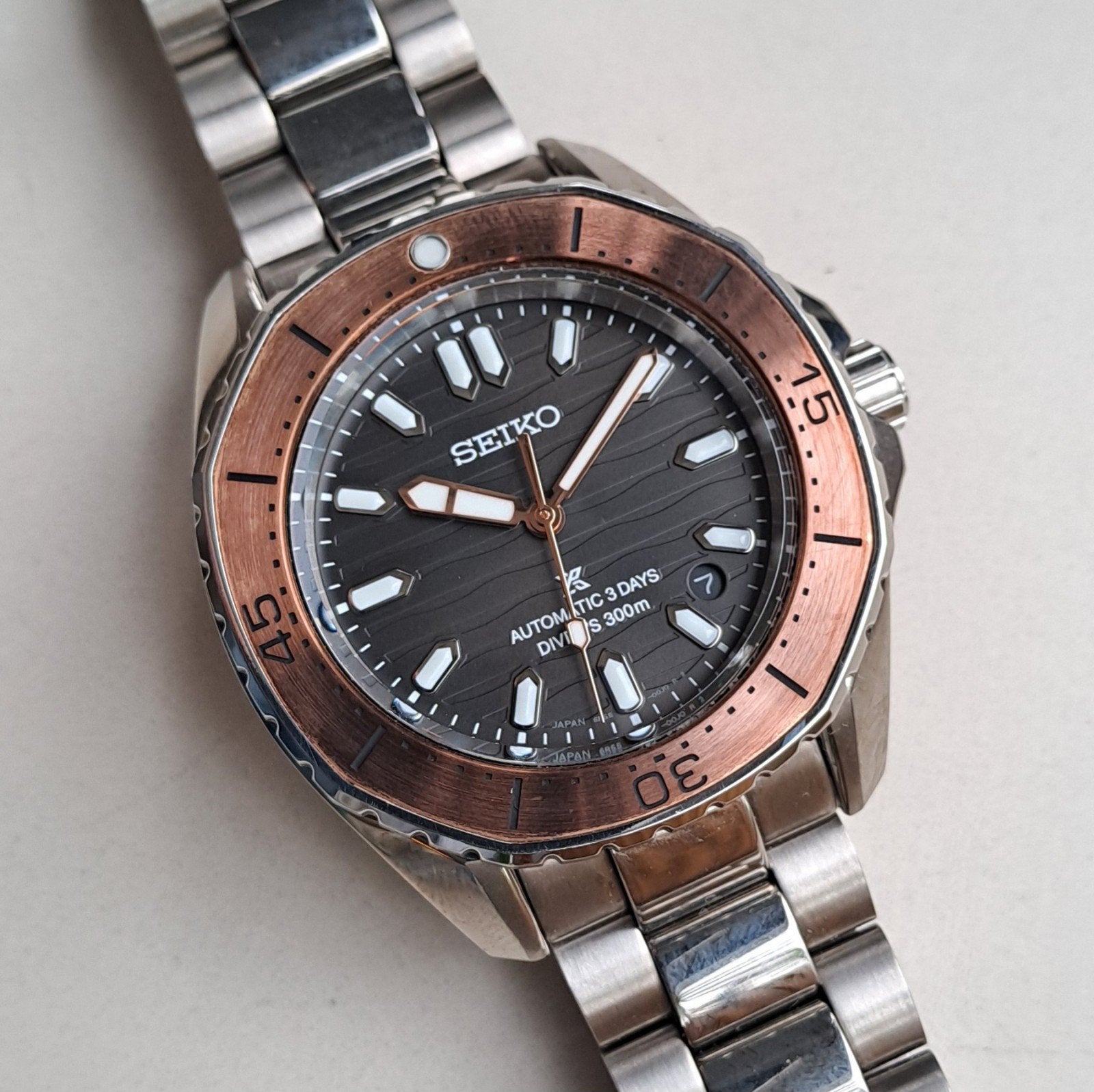 Seiko Prospex Coastline (ref. SPB485j1), Sieraden, Tassen en Uiterlijk, Horloges | Heren, Ophalen, Staal, Polshorloge, Zo goed als nieuw