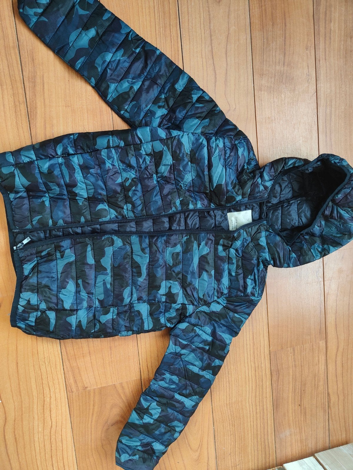 Zara Boys camouflage tussenjas maat 140, Gebruikt, Ophalen of Verzenden, Zara Boys, Jongen