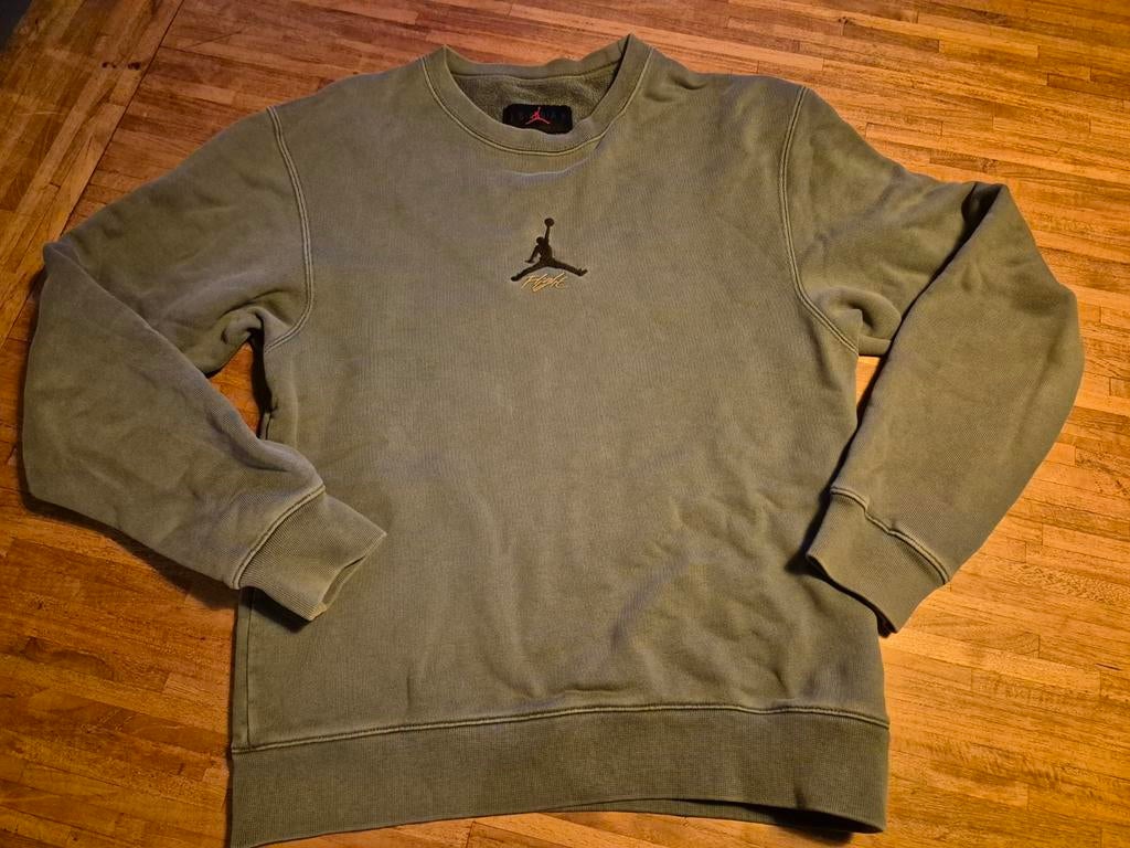 Mooie Nike Jordan trui - Maat XS - Lengte 65 cm, Nike Jordan, Ophalen of Verzenden, Gedragen, Groen