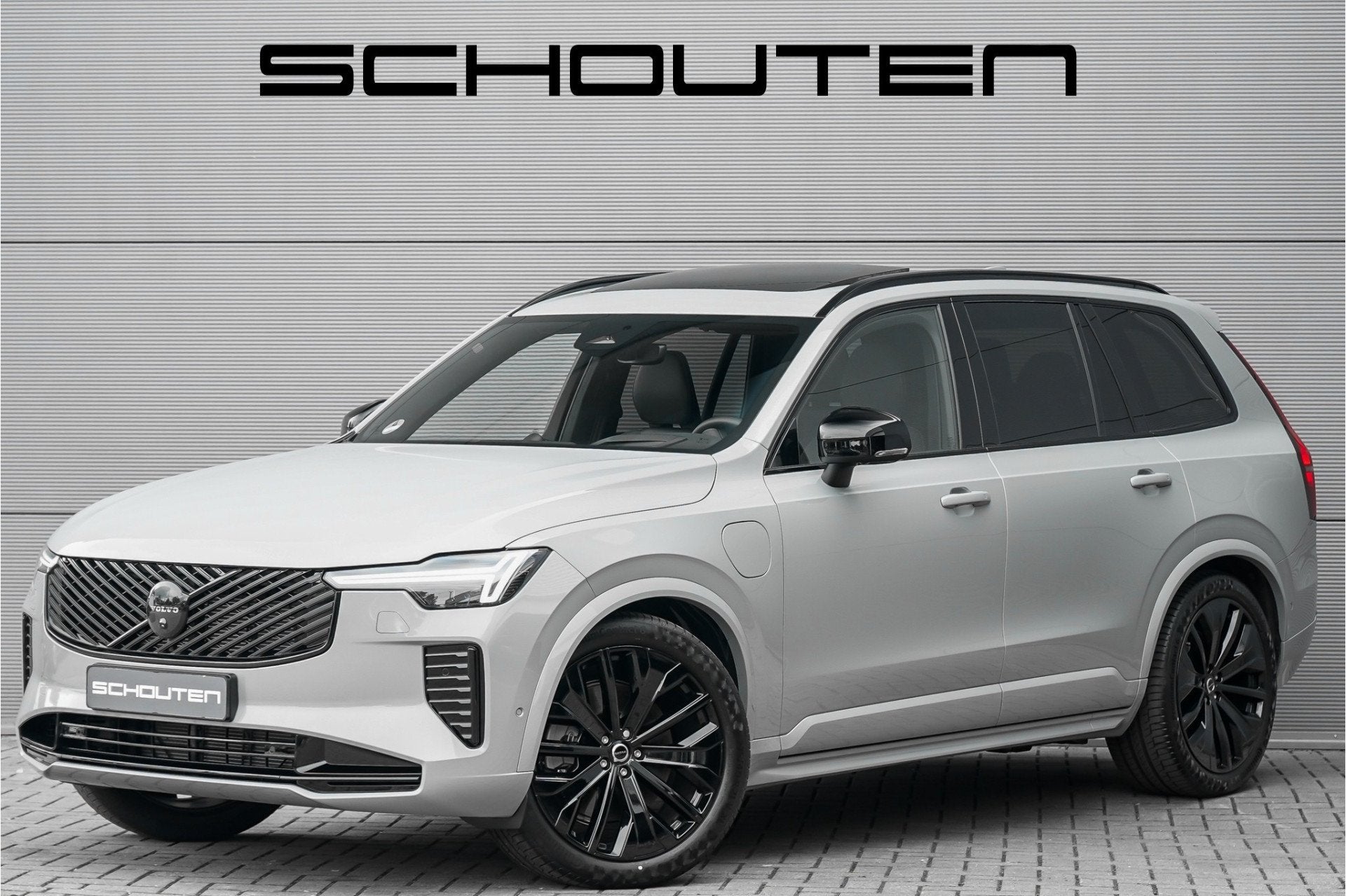 Volvo XC90 2.0 T8 Plug-in AWD Ultra Black 7p Model 2027 B&W, Auto's, 12 maanden, Gebruikt, 4 cilinders, 7 stoelen