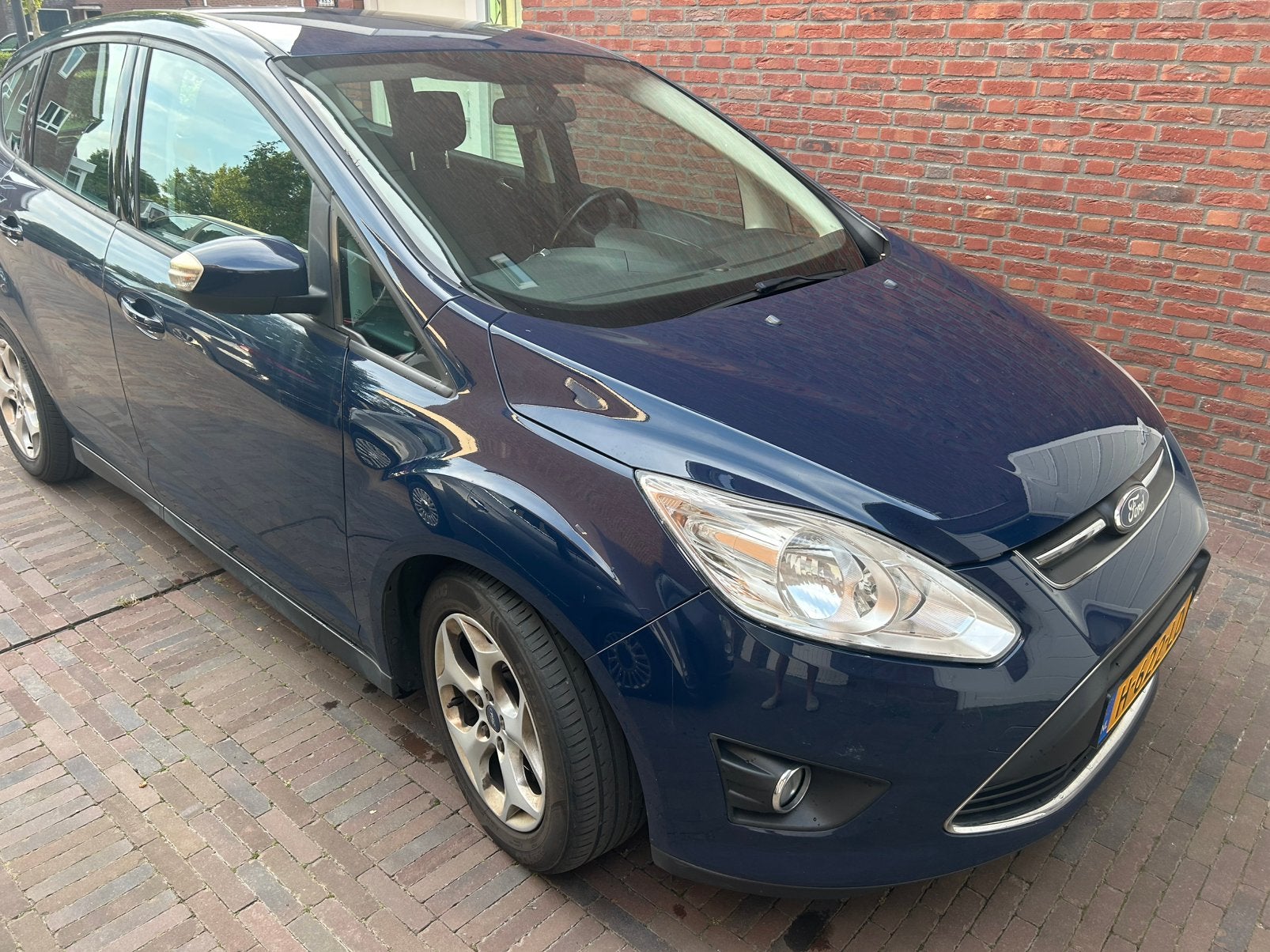 Ford C-Max 1.0 Ecoboost 74KW 2014 Blauw, Voorwielaandrijving, Blauw, 100 pk, 1200 kg
