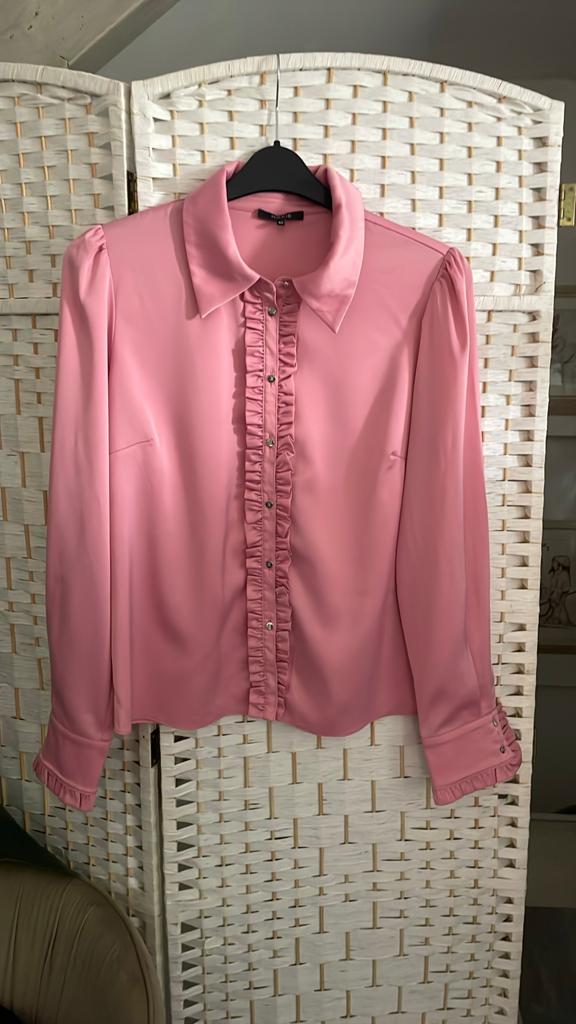 Nikkie blouse 40, Kleding | Dames, Blouses en Tunieken, Ophalen of Verzenden, Zo goed als nieuw, Maat 38/40 (M), Roze