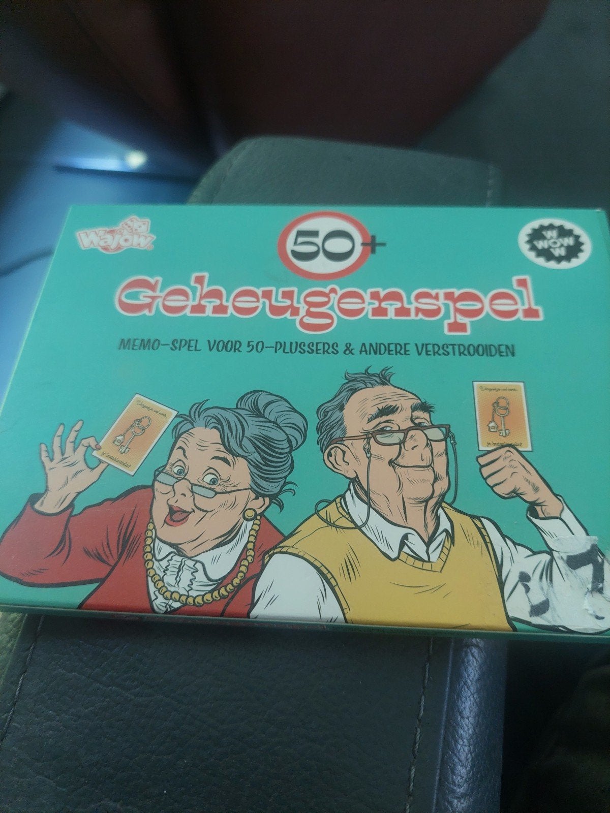 geheugenspel 50 plus, Hobby en Vrije tijd, Ophalen of Verzenden, Zo goed als nieuw
