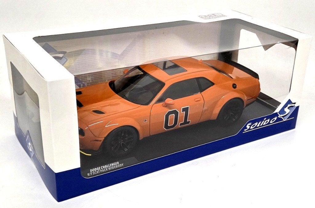 Solido Dodge Challenger R/T General Lee / 1:18 / NIEUW, Hobby en Vrije tijd, Modelauto's | 1:18, Solido, Auto, Solido, Nieuw