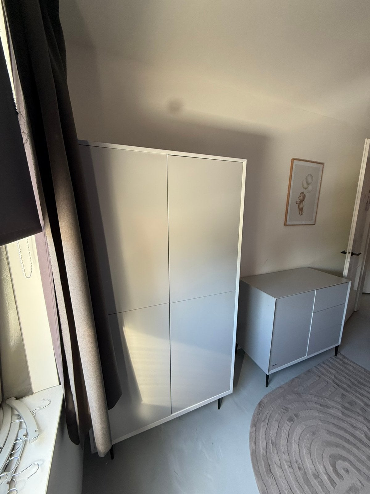 Kidsmill babykamer grijs, Ophalen, 50 tot 70 cm, 105 cm of meer, 100 cm of meer