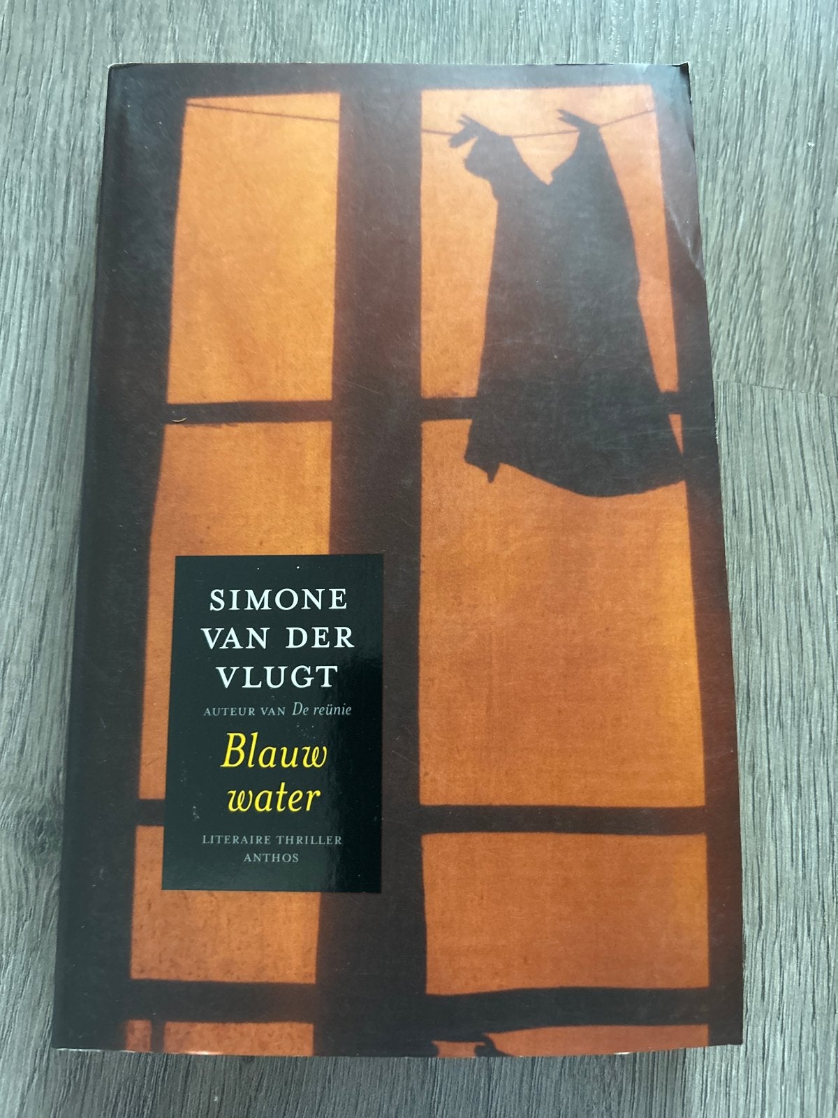 Blauw water - Simone van der Vlugt (Literaire thriller), Ophalen of Verzenden, Zo goed als nieuw, Nederland