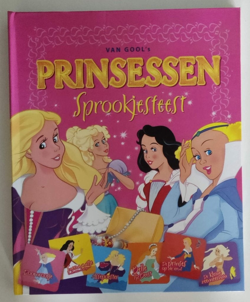 Van Gool's Prinsessen Sprookjesfeest - 6 Mini-leesboekjes, Ophalen of Verzenden, Zo goed als nieuw, Van Gool, Sprookjes