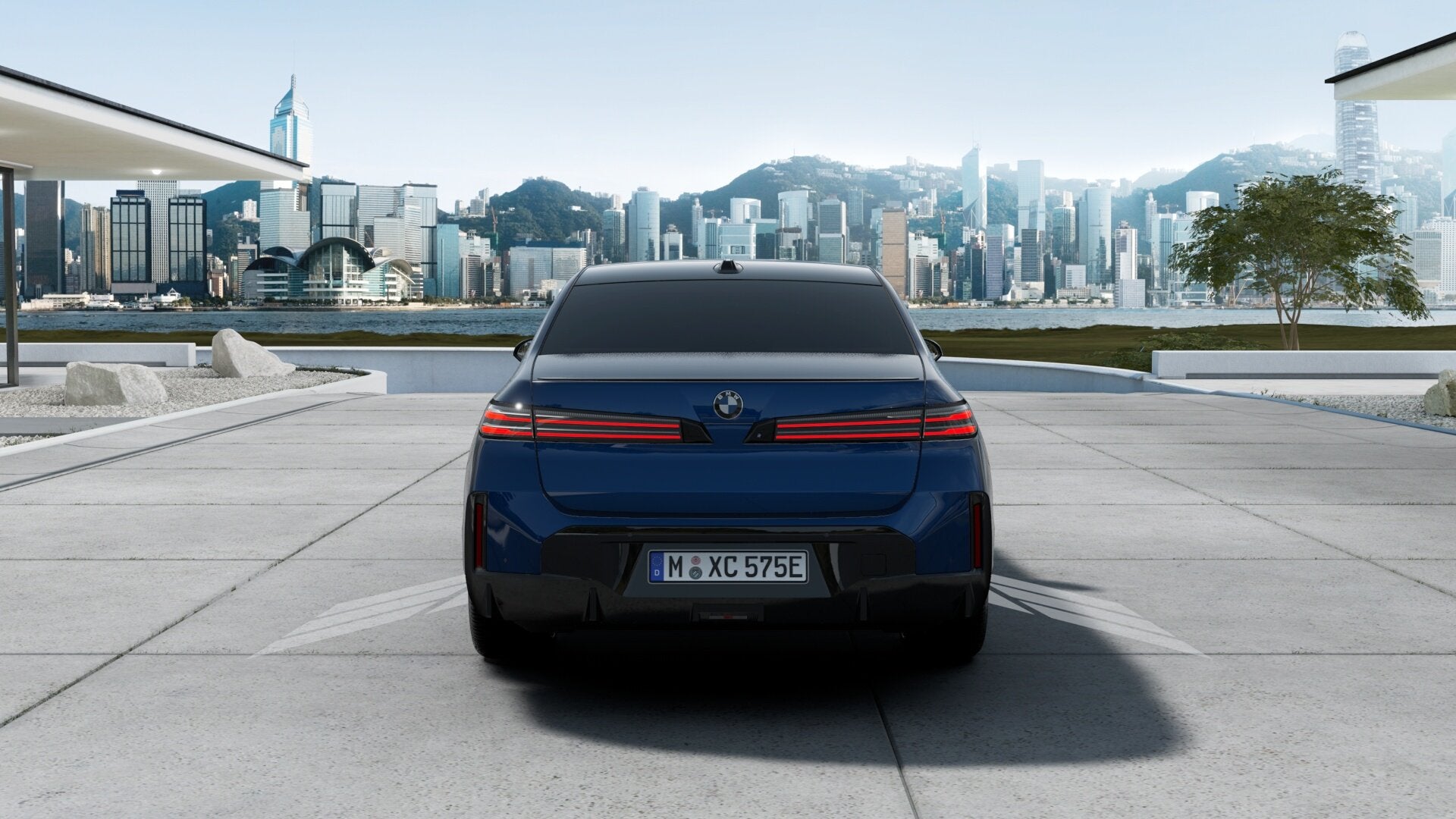 BMW i7 60 xDrive M Sport / Panoramadak Sky Lounge / Executiv, Auto's, Automaat, Dealer onderhouden, Blauw, 2670 kg