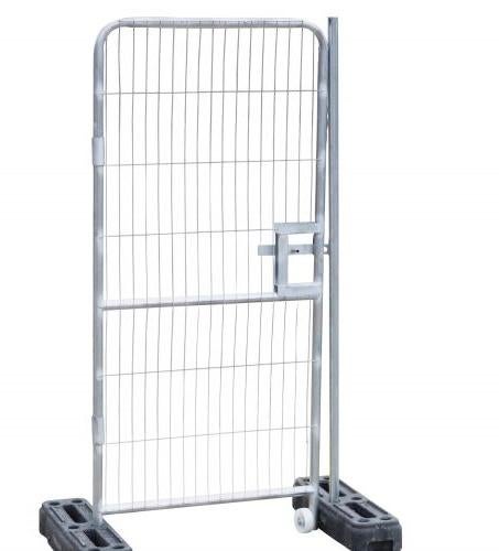 1 x nieuwe looppoort voor bouwhekken, Tuin en Terras, Ophalen, Nieuw, IJzer