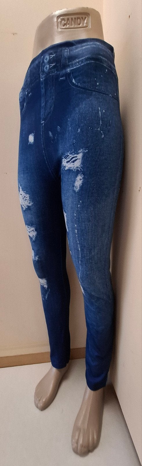 partij leggings spijkermotief 12 stuks € 2,- p.st., ., Nieuw, Ophalen of Verzenden, .