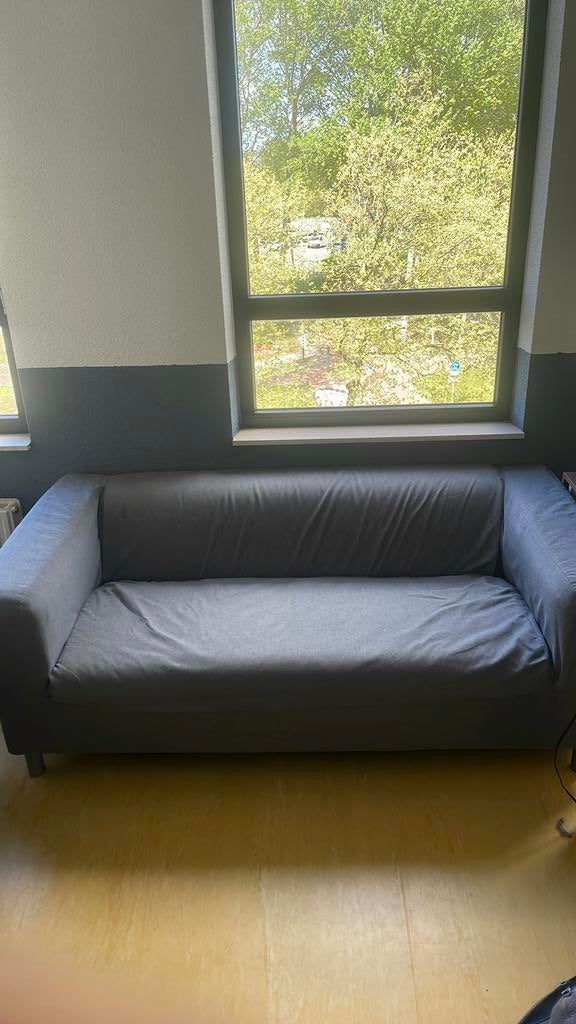 Klippan bank grijs gratis, Ophalen, 150 tot 200 cm, Tweepersoons, 75 tot 100 cm