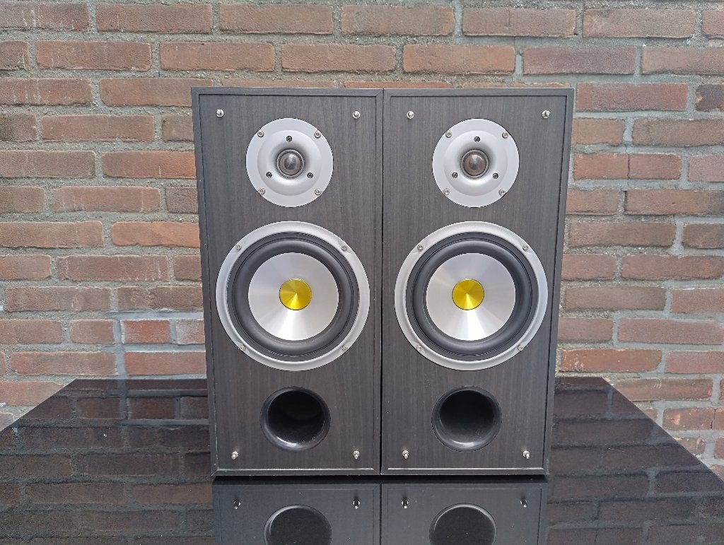 KODA AV737T speakers 100 Watt, Gebruikt, 60 tot 120 watt, Front, Rear of Stereo speakers, Ophalen