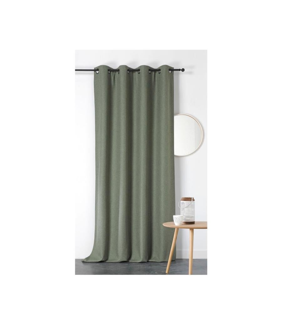 Nieuwe verduisterende gordijnen 140x260, Ophalen, Nieuw, Groen
