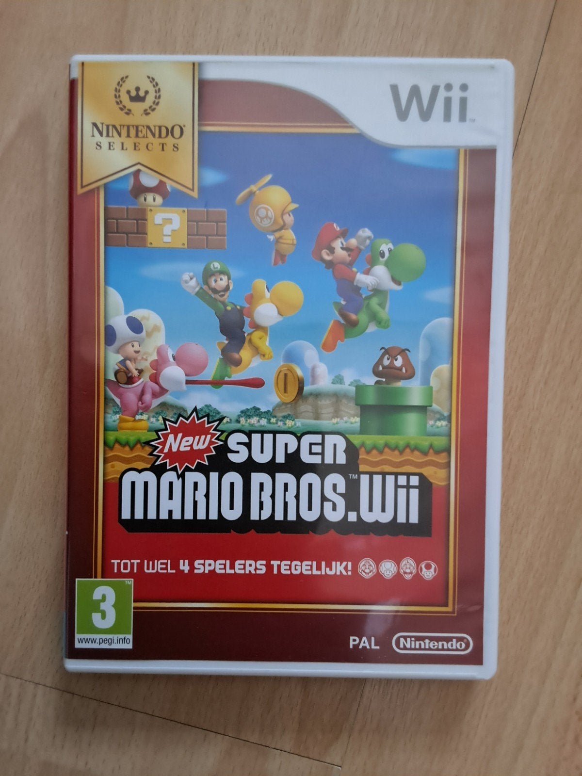 New Super Mario Bros. Wii - Compleet met boekje, Eén computer, Ophalen of Verzenden, Zo goed als nieuw, Platform