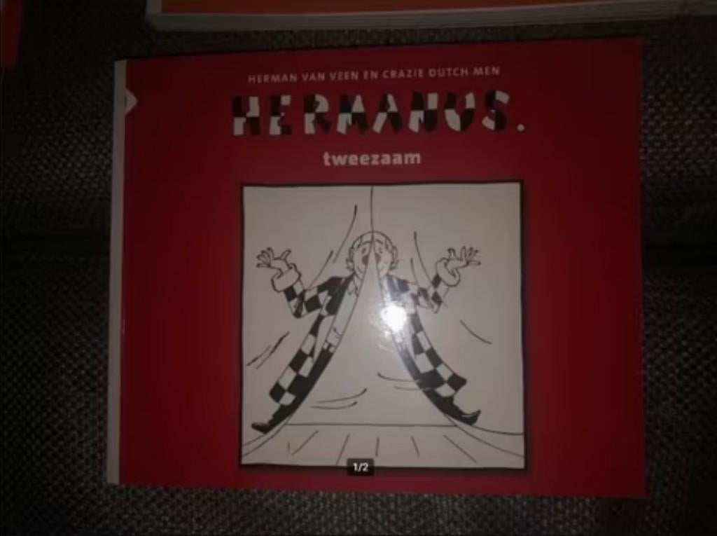 Hermanus tweezaam herman van veen z4, Eén stripboek, Ophalen of Verzenden, Zo goed als nieuw