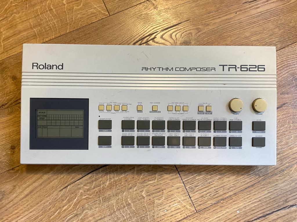 Roland TR-626 Rhythm Composer - Vintage Drummachine, Muziek en Instrumenten, Drumcomputers, Ophalen of Verzenden, Gebruikt, Roland