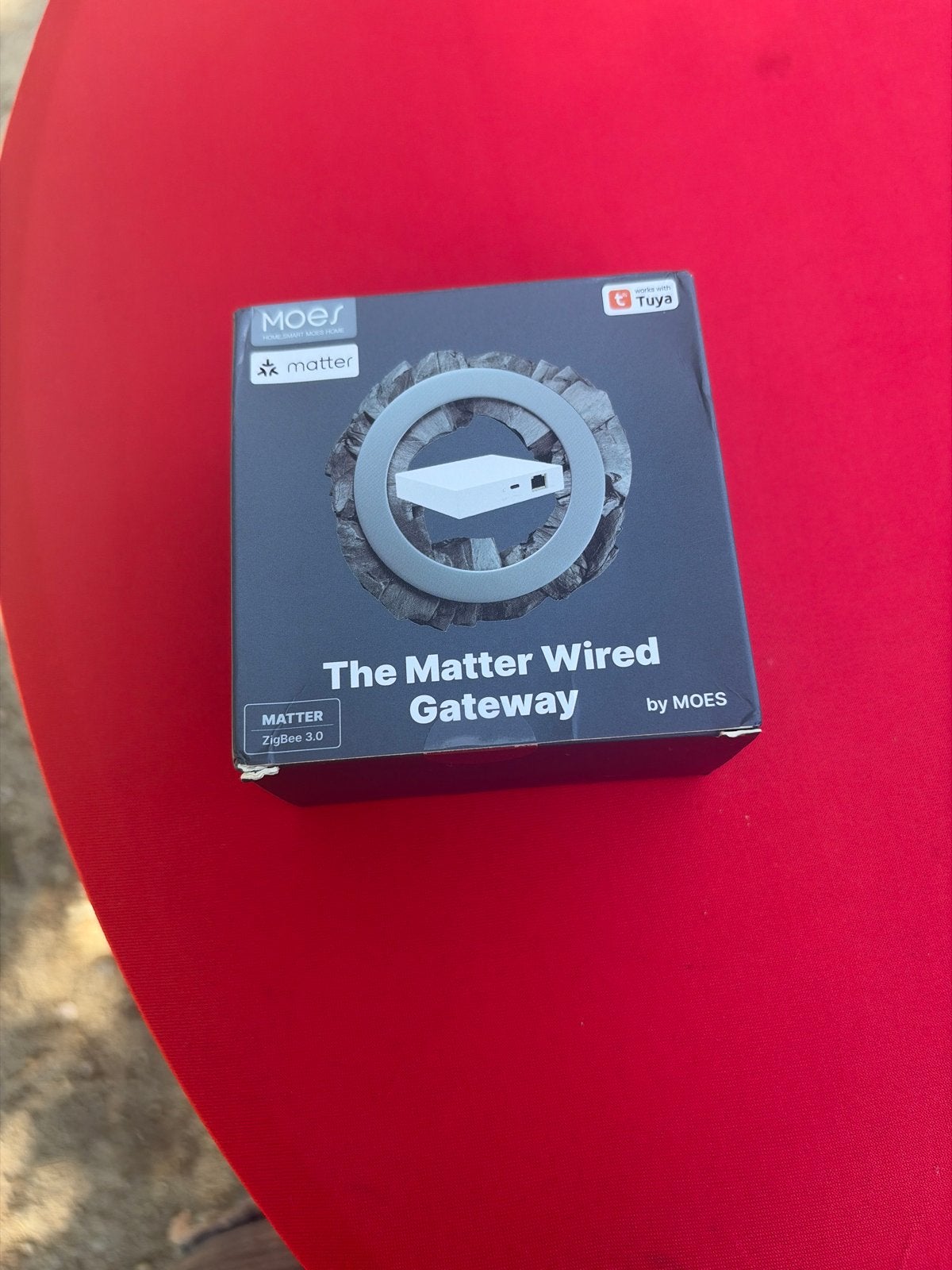 MOES Matter Wired Gateway Zigbee 3.0 Tuya Smart Home, Ophalen of Verzenden, Nieuw, Router