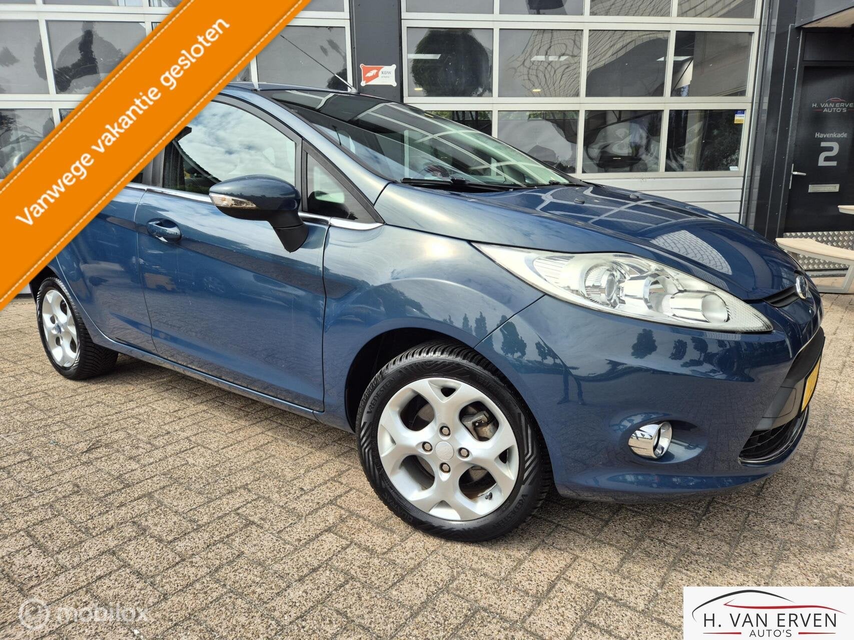 Ford Fiesta 1.25 Titanium CRUISE PDC 79000KM NAP! 2E EIG, Auto's, Voorwielaandrijving, Euro 5, 1242 cc, 82 pk