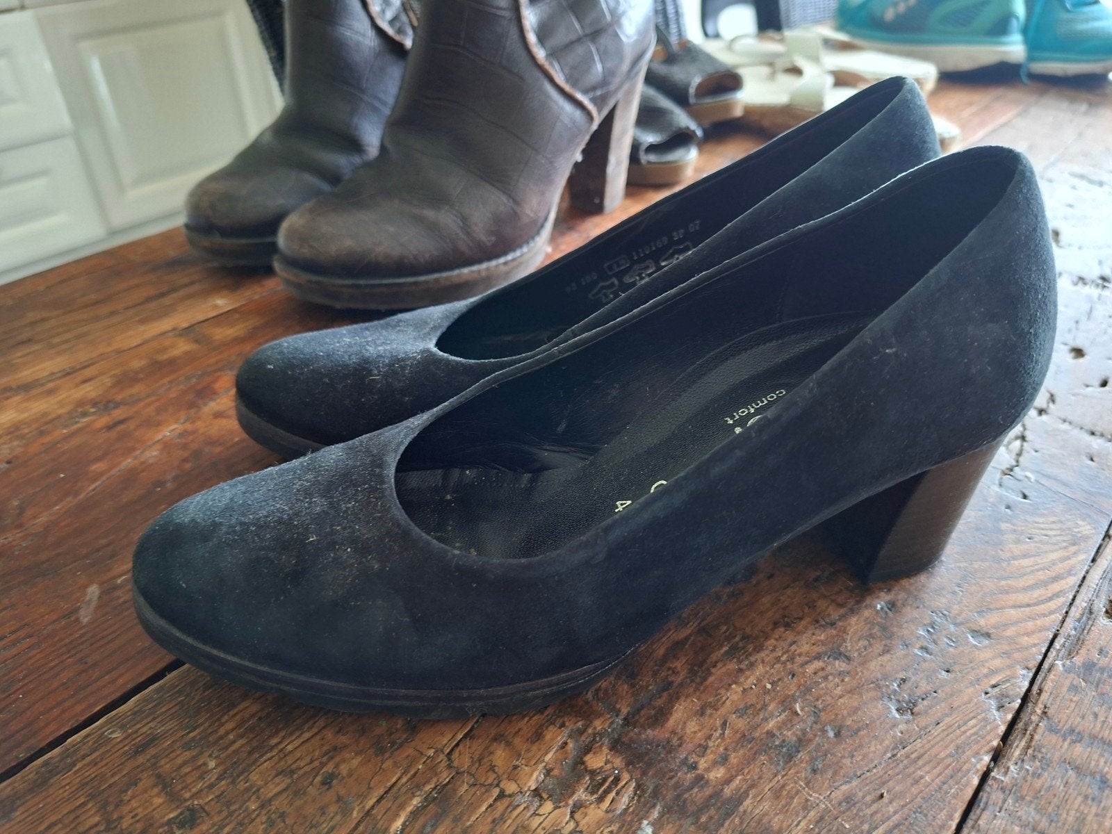 Gabor pumps, zwart, maat 4,5 - bijna niet gedragen, Pumps, Zwart, Gabor, Ophalen of Verzenden