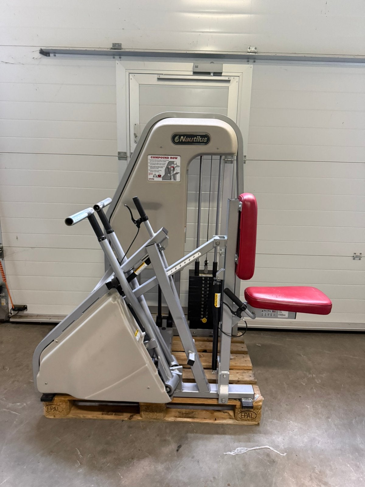 Nautilus 2st Compound row/ seated row/ rudergerät/ rower, Sport en Fitness, Fitnessmaterialen, Ophalen, Gebruikt, Overige typen
