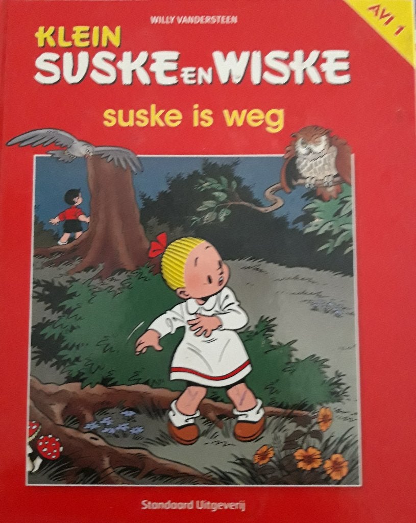 AVI 1 Klein Suske en Wiske: Suske is weg - Hardcover