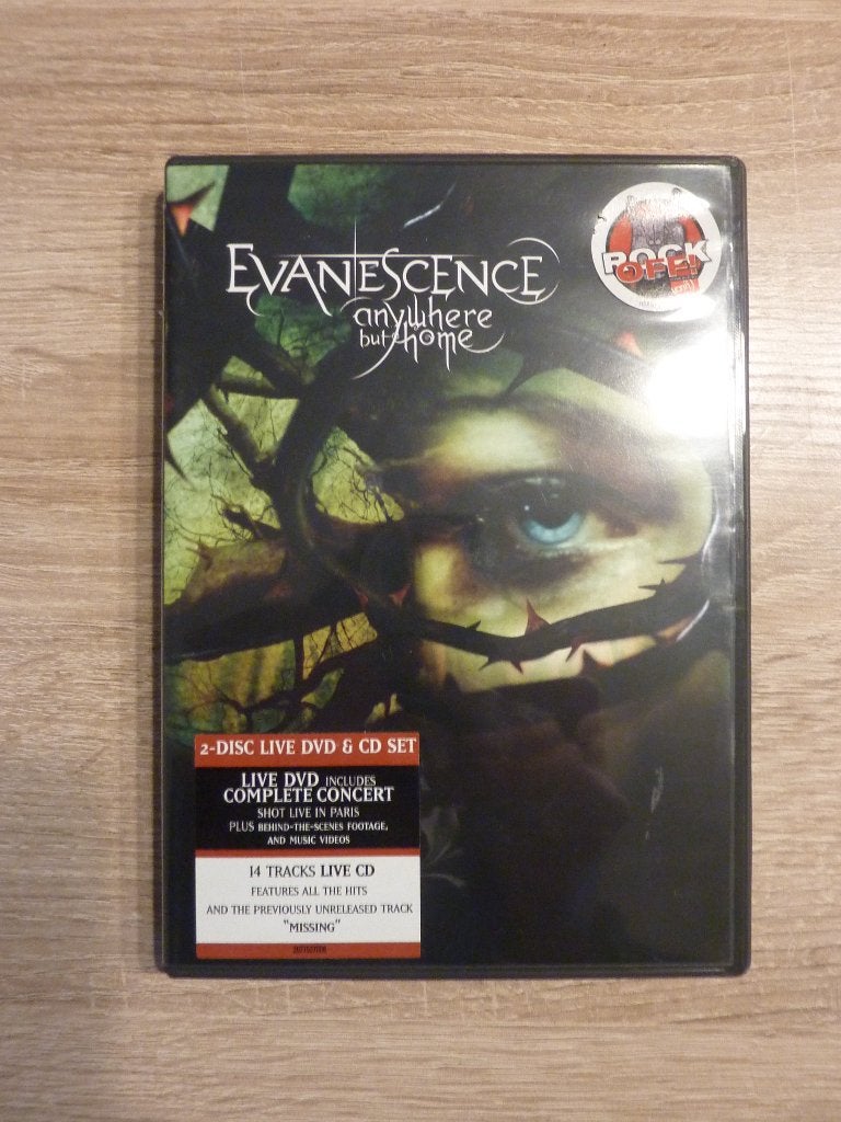 Evanescense - Anywhere But Home dvd/cd, Alle leeftijden, Ophalen of Verzenden, Zo goed als nieuw, Concert
