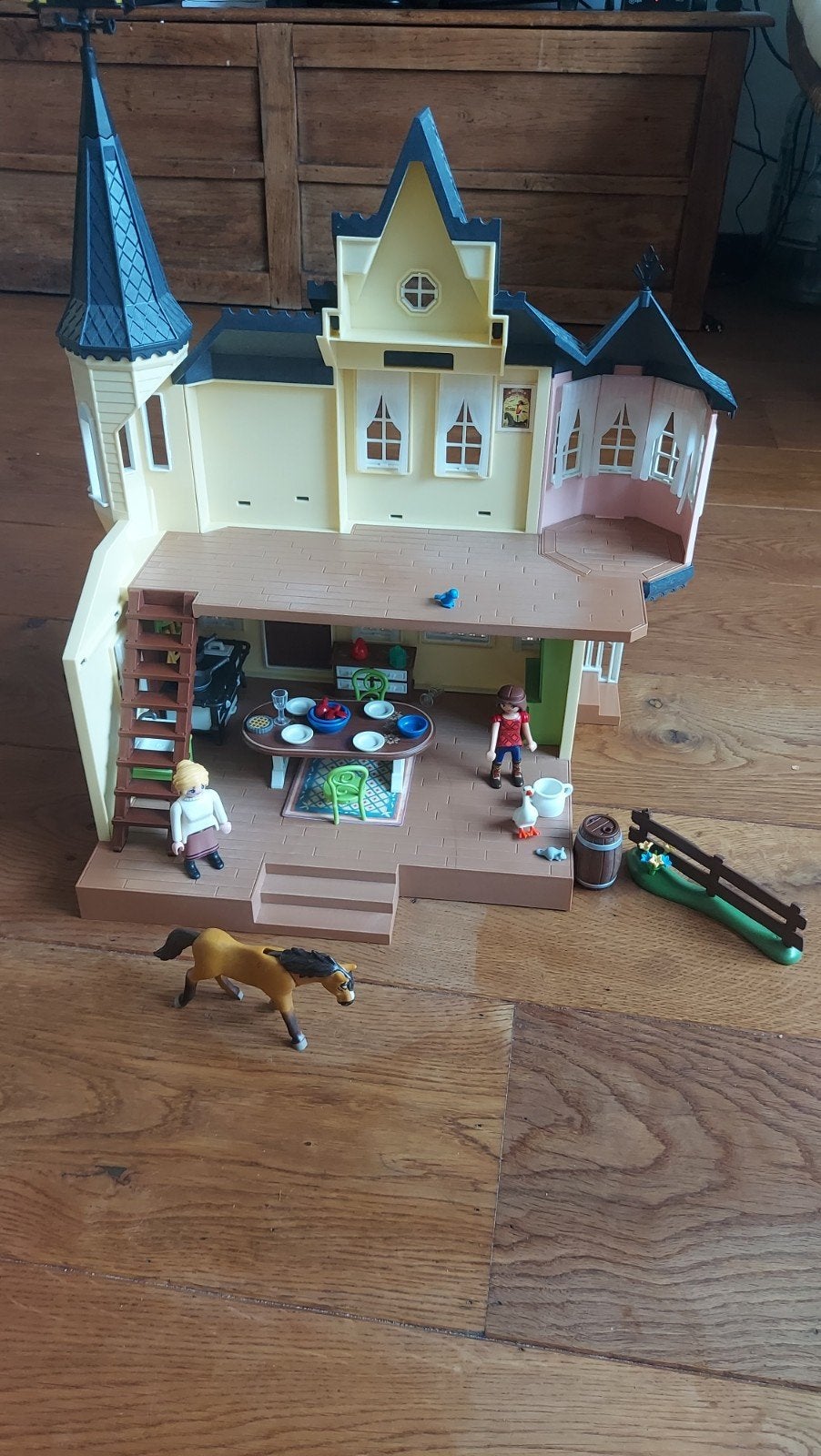 Playmobil Spirit Lucky's huis 9475, Kinderen en Baby's, Speelgoed | Playmobil, Gebouw, Complete set, Fantasy, Ophalen of Verzenden