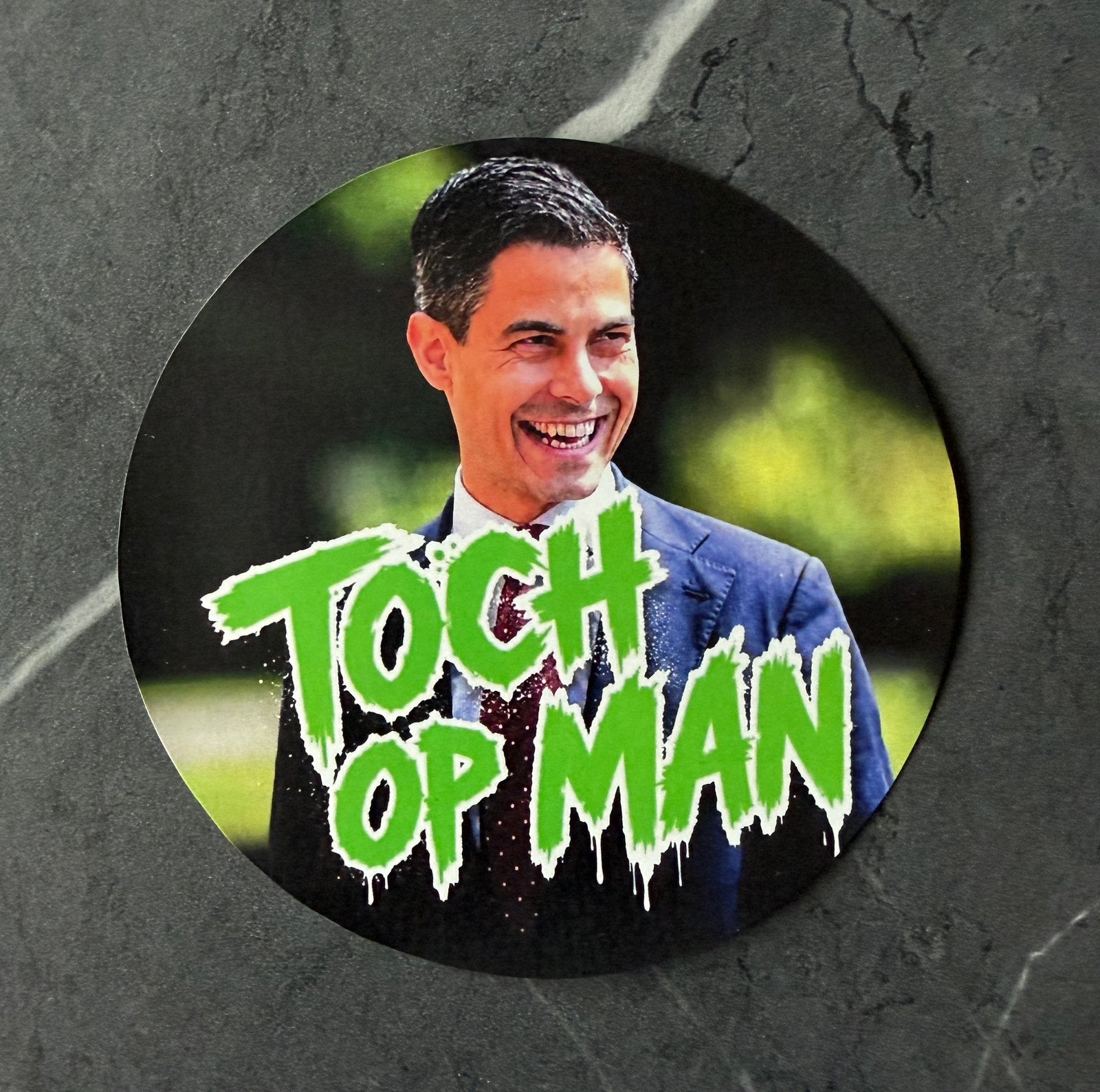 Sticker anti rob jetten d66, Ophalen of Verzenden, Nieuw, Overige typen