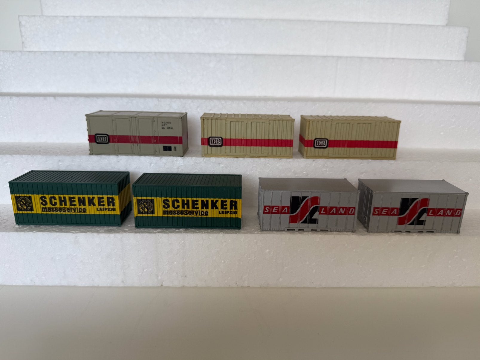 Containers in de schaal Ho (1:87), Overige merken, Gebruikt, Gelijkstroom of Wisselstroom, Overige typen
