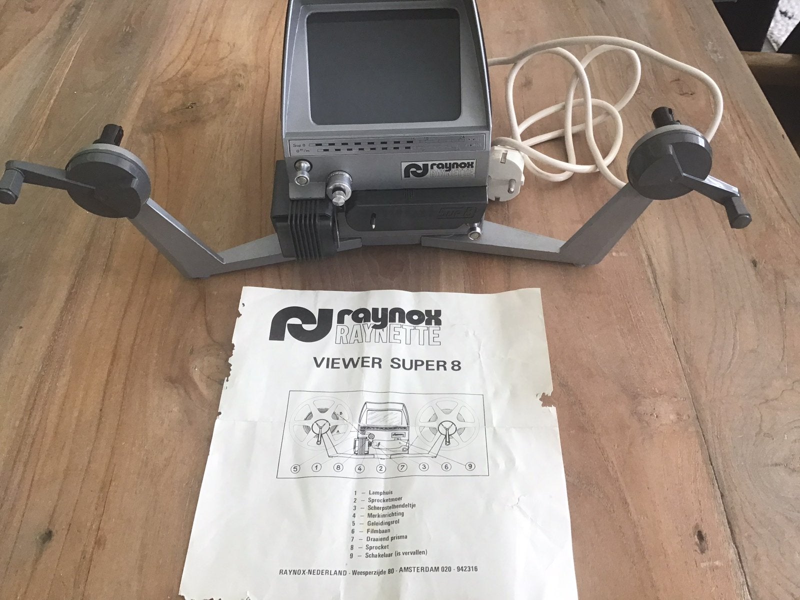 Raynox Raynette viewer super 8, Ophalen, 1960 tot 1980