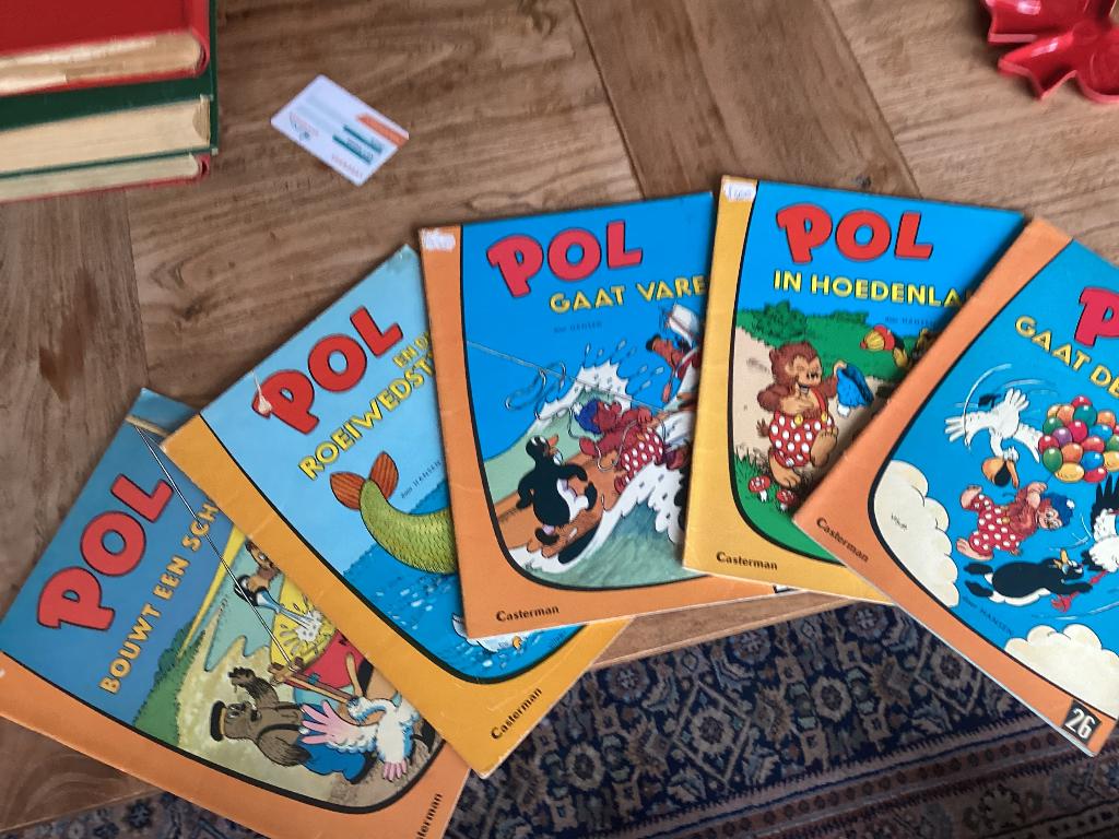 Pol stripboeken 1977-1978, Boeken, Stripboeken, Meerdere stripboeken, Ophalen of Verzenden, Zo goed als nieuw