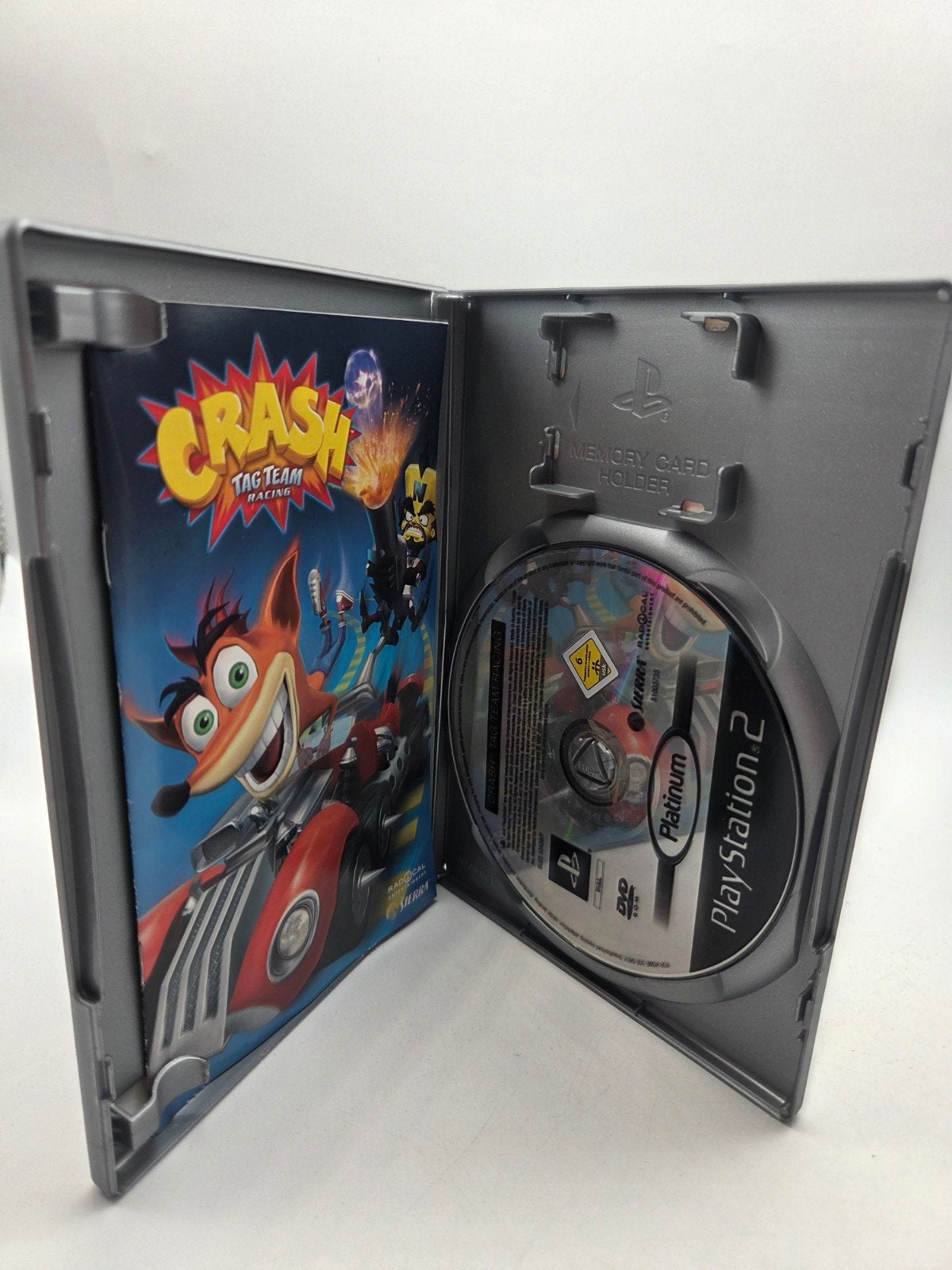Crash Tag Team Racing - PlayStation 2 (PS2) Platinum, Activision, Racen en Vliegen, 2 spelers, Eén computer