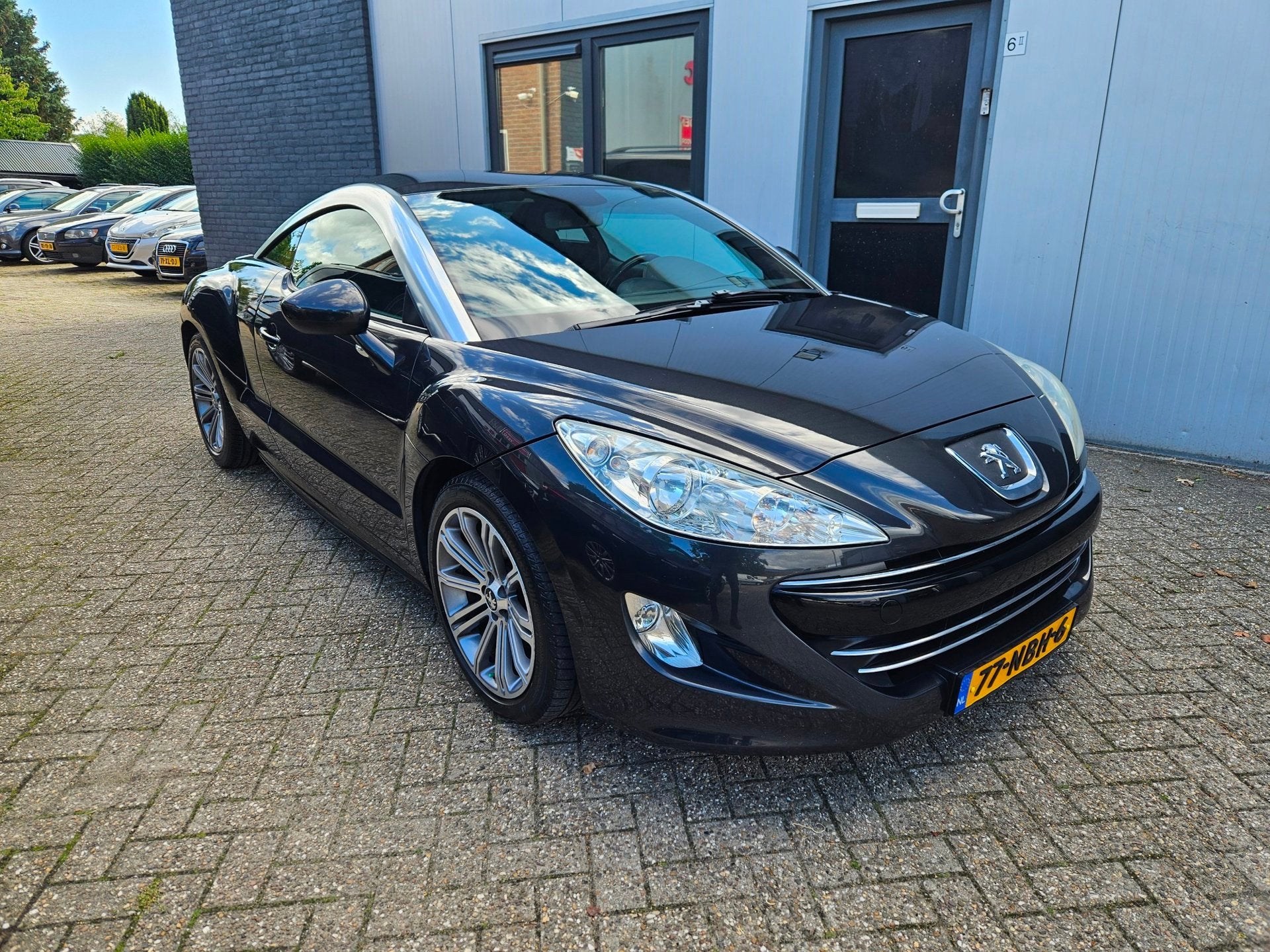 Peugeot RCZ 1.6 THP|Cruise Control|Navi|Airco|Onderhoud|, Auto's, Voorwielaandrijving, Gebruikt, Zwart, 4 stoelen