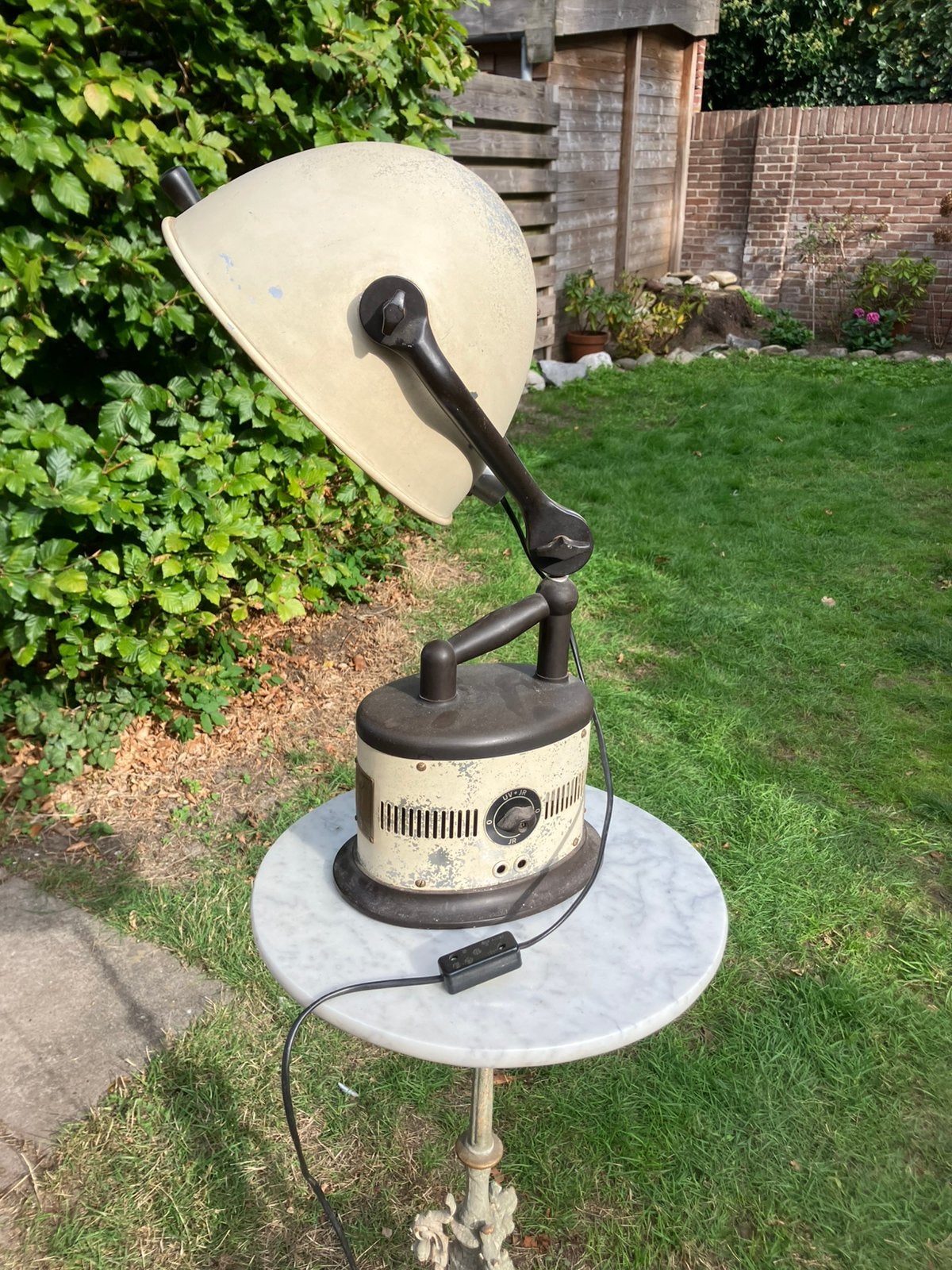 Vintage Original Hanau Hoogtezon / Lamp, Ophalen