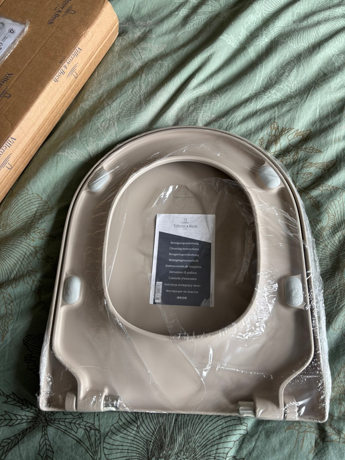 Villeroy & Boch Subway 3.0 softclose zitting Almond, Ophalen of Verzenden, Nieuw, Toilet