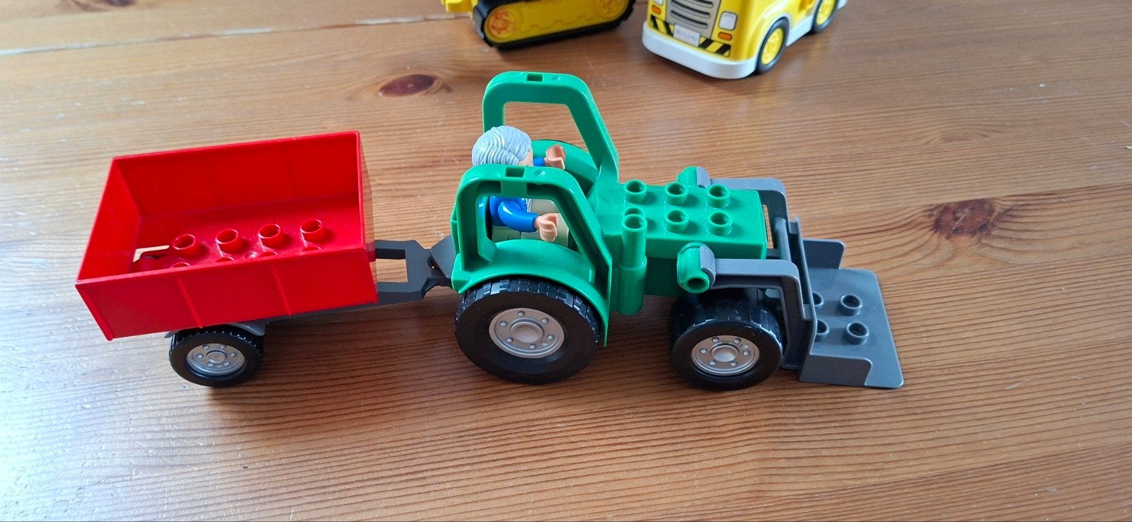 Lego Duplo 4687 & 10931 Bouwvoertuigen Set, Kinderen en Baby's, Speelgoed | Duplo en Lego, Gebruikt, Overige thema's, Ophalen of Verzenden